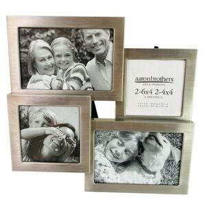 Aaron Brothers Collage Bradford Pewter Picture Frame